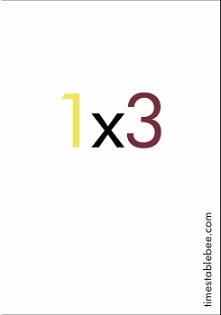 The numerical question for one times three